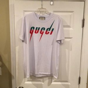 White Gucci Tee